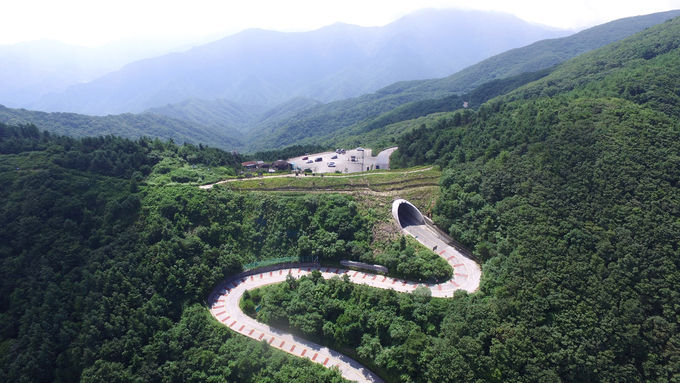 백두대간 정령치 복원