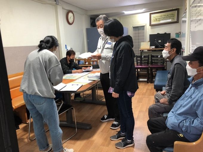 안산시 단원구, 직업소개소 방역수칙 실태 특별점검