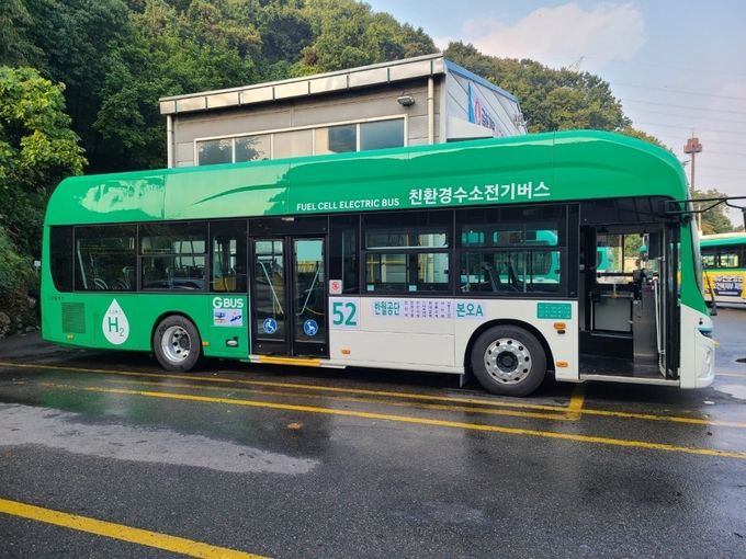 안산에서 경기도 제1호 수소 시내버스 달린다