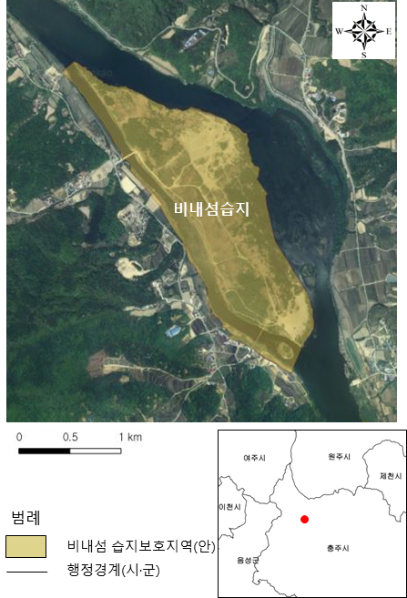 충북 충주시 앙성면 조천리, 소태면 복탄리 일원(0.92㎢)