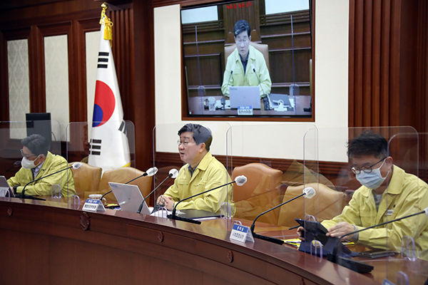 전해철 중앙재난안전대책본부 제2차장(행정안전부 장관)