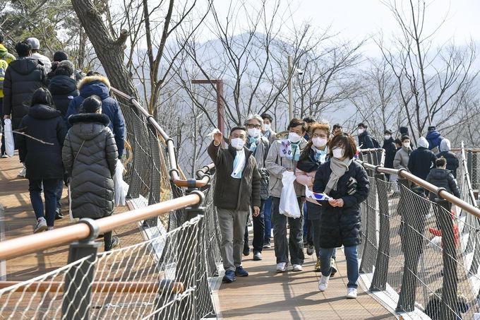 애기봉평화생태공원 정식 개관… 생태탐방로 등 새봄맞이 한창