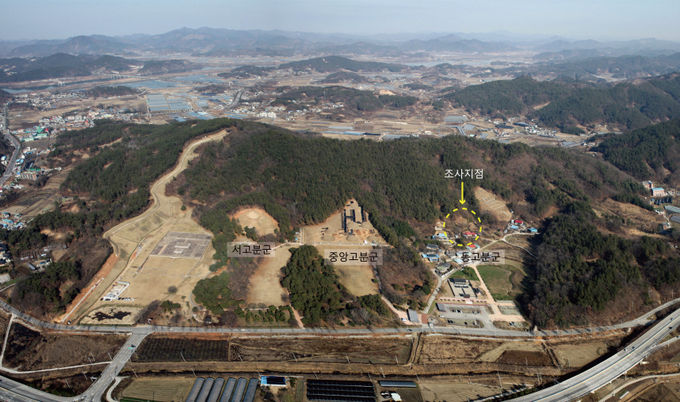 <부여 왕릉원 발굴조사 구역 일원>