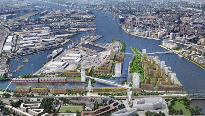 해외 사례(함부르크 하펜시티).출처: Herzog & de Meuron Vogt Landschaftsarchitekten