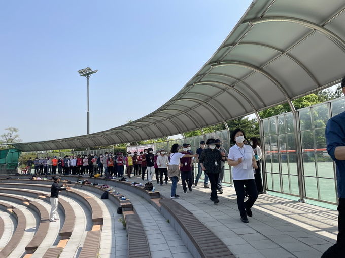 안산시 단원보건소, 어르신 대상 올바른 걷기 교육 실시