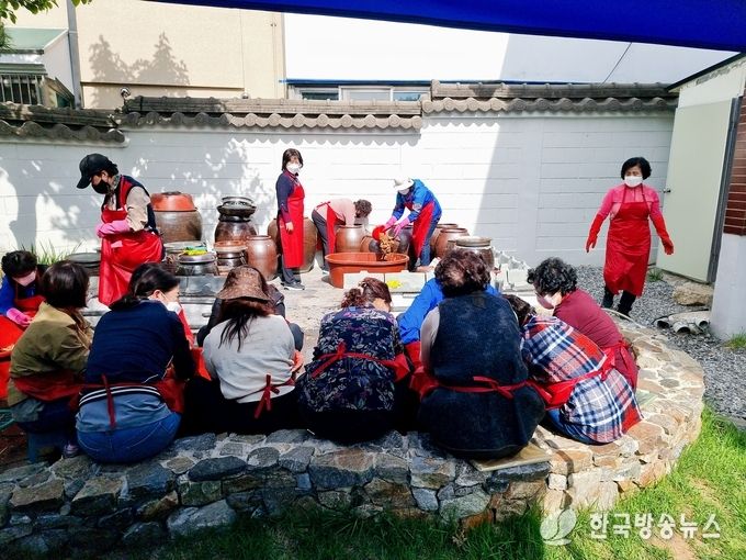 평택시 여성단체협의회 우리집 전통 장 담그기