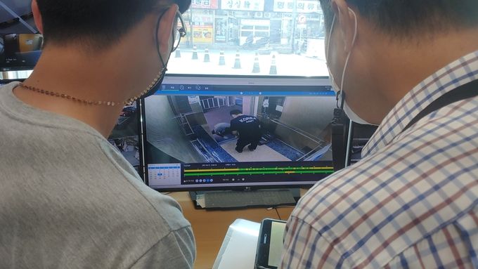 유지관리업점검실태(CCTV)확인점검사진