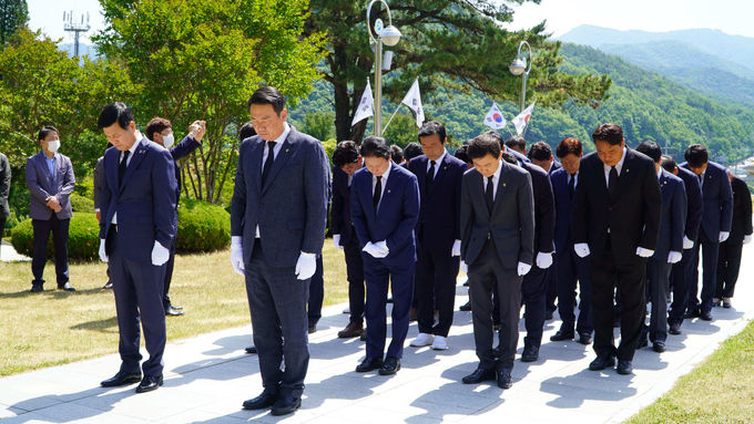 다부동 합동참배