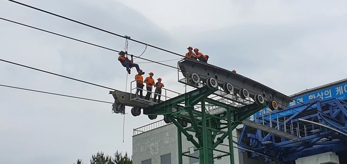 케이블구조킷을활용한수평진입