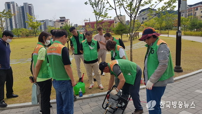 동삭동 자율방재단 여름철 강우대비 재난장비 교육 및 점검