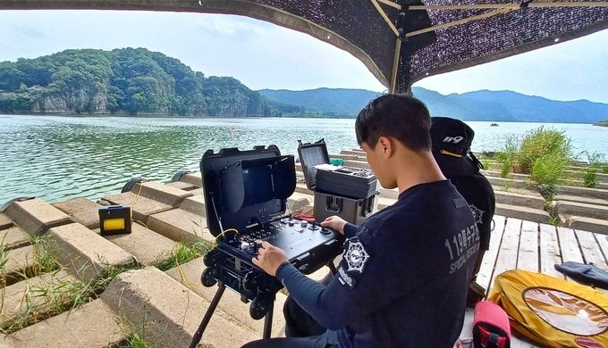 수중드론컨트롤컨솔조작숙달훈련