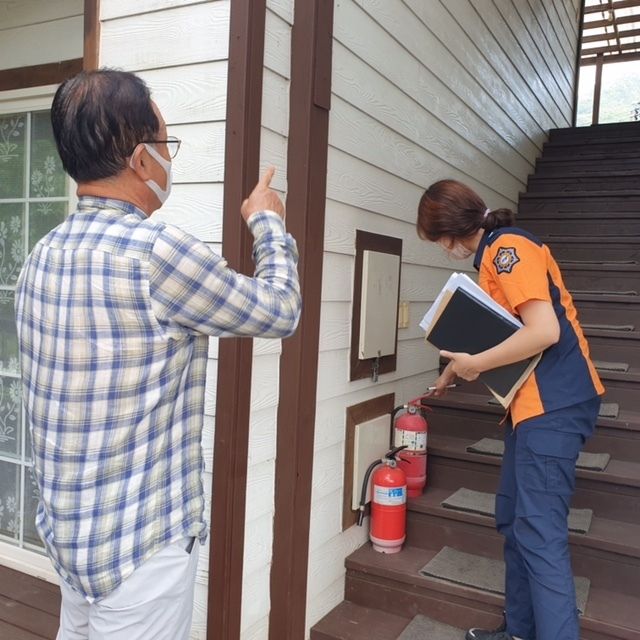 숙박시설소방시설점검