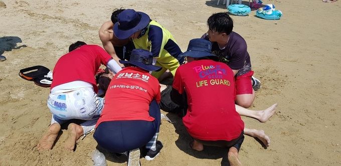119시민수상구조대응급처치