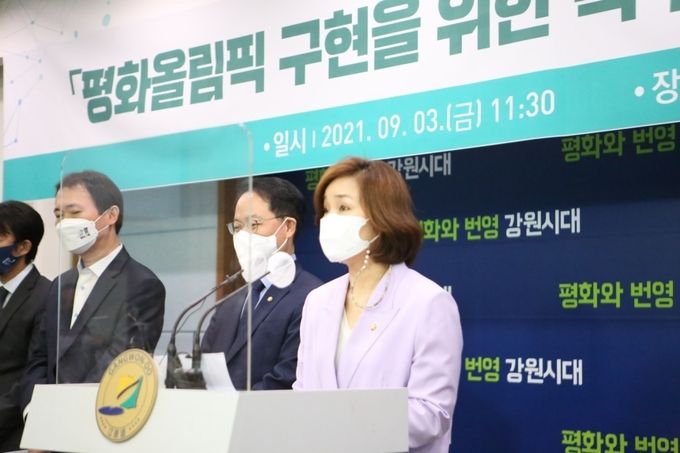 결의안 기자회견