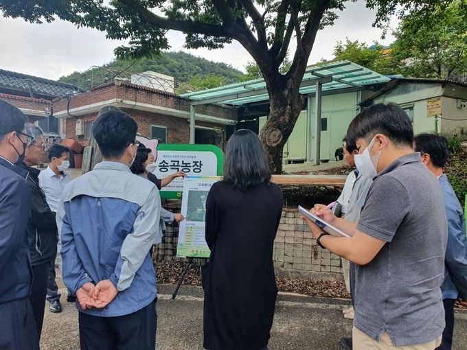 축산악취개선사업현장평가(합천군).