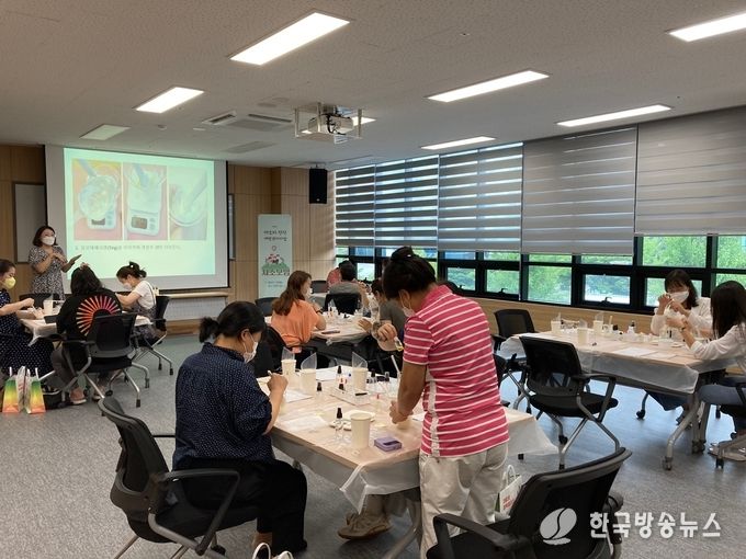 여름철 피부 촉촉 예방을 위한 아토피 천식 환아 부모 자조모임 운영