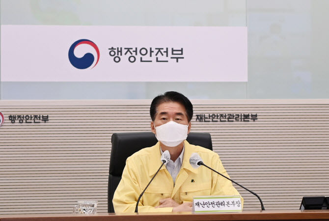 김성호 중앙재난안전대책본부 제2총괄조정관(행정안전부 재난안전관리본부장)