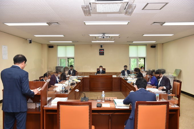 경산시의회 예산결산특별위원회 결산 심사