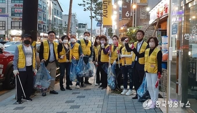 평택시 신평동 발전협의회 2022년 하반기 환경정화 활동 실시