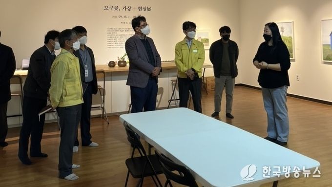 김포시와 경기도 비상기획담당관이 합동 실시한 월곶면 민방위 대피시설 및 경보시설 점검 당시 모습