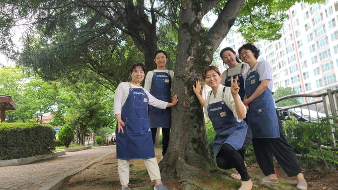 창원숲명상드림 단체사진