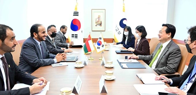 조현동 외교부 1차관, 알하르시 오만 외교부 정무차관 회담
