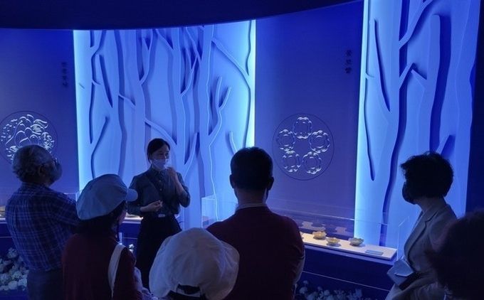 큐레이터와의 대화 행사 모습