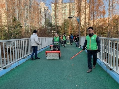 김포시 민관협업 폭설 대응 훈련