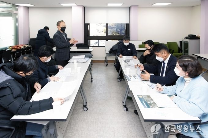 지능형 교통시스템 구축사업 최종보고회 개최(회의모습)