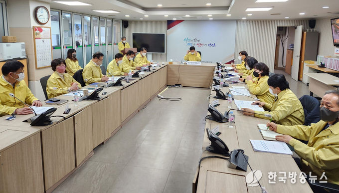 이민근 안산시장, 긴급재난안전대책회의 주재…중국발 입국자 방역 상황 점검
