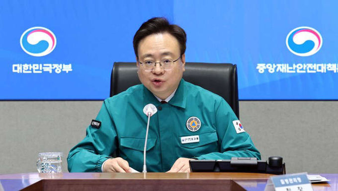 조규홍 중앙재난안전대책본부 1차장(보건복지부 장관)