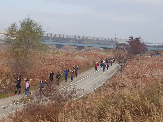무한천 걷기 행사 