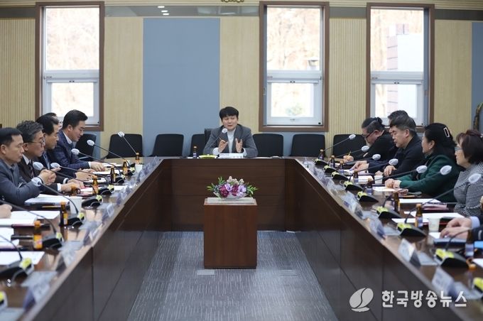 평택(의회) 평택시의회 이기형 산업건설위원장, 평택중앙상인회와의 간담회 개최