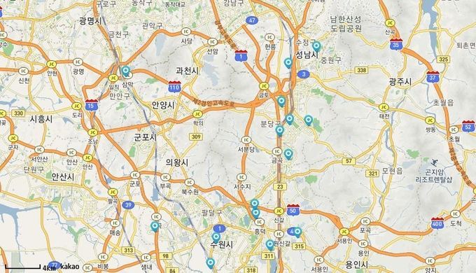 반려동물 놀이시설 구비공원 현황