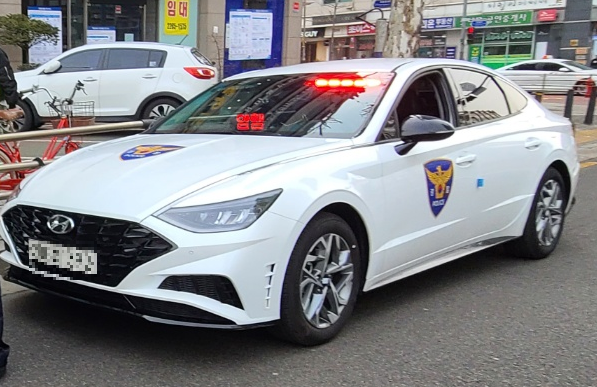 현재 운행 중인 암행순찰차
