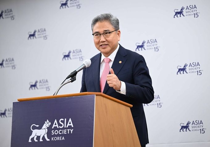 박진 장관, 아시아소사이어티 한국지부 창립 15주년 만찬 축사