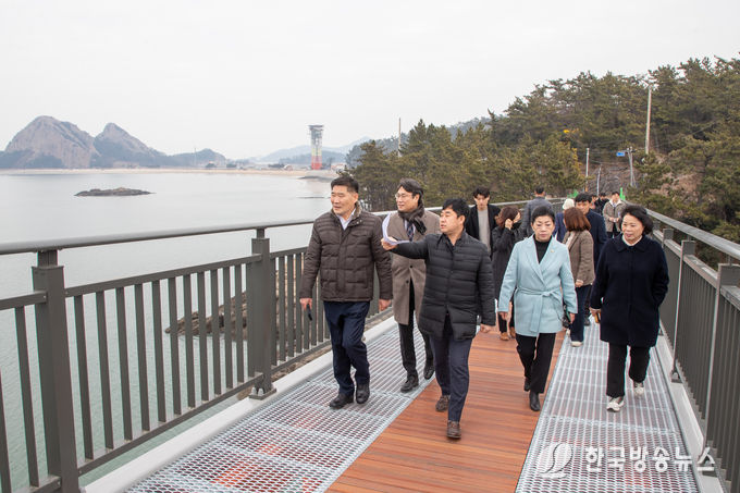 행복위 현장방문(금강호 국민여가캠핑장 조성사업)