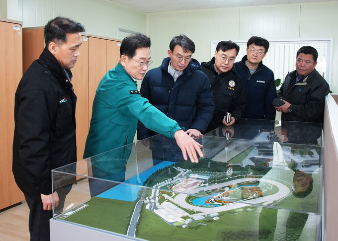 영천시 최기문 영천시장, 영천경마공원 건설현장 점검