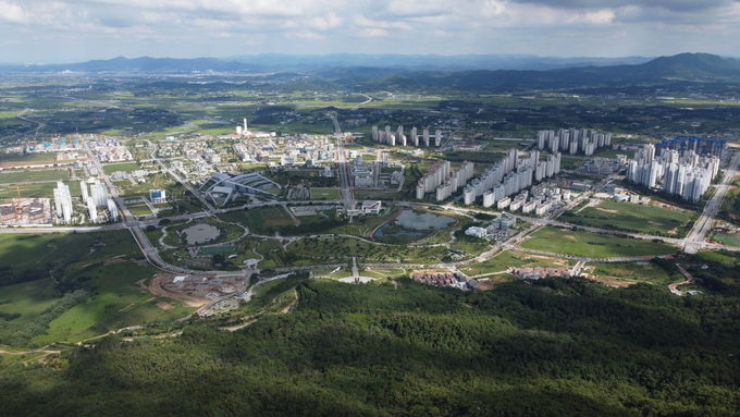 내포신도시전경(공공기관유치단)