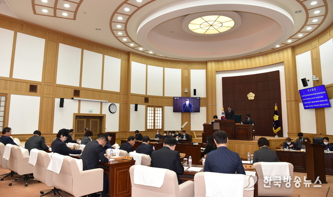 경산시- 경산시의회, 제244회 임시회 폐회