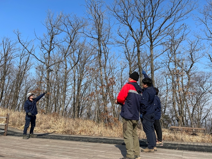 대둔산도립공원_드론_활용_산불취약지구_예찰_모습(산림자원연구소).