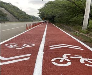 2022년자전거도로노면표시