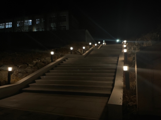 영천시, 화룡동 신녕천 수변 산책로 조성 완료