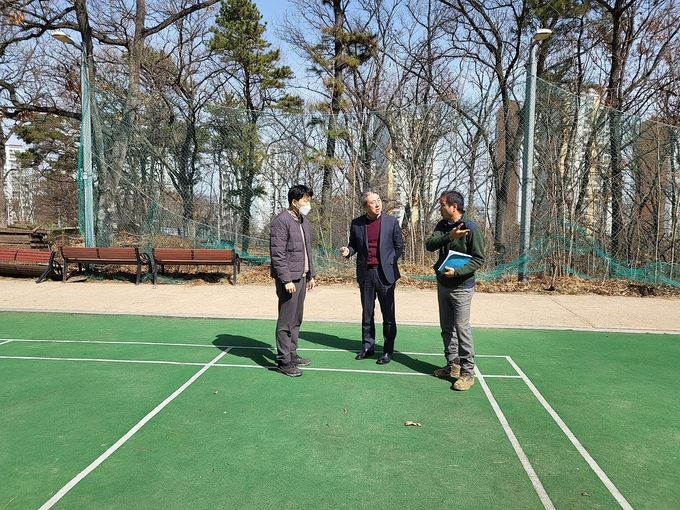 클린도시사업소장 양곡제2근린공원 현장행정(현장모습).