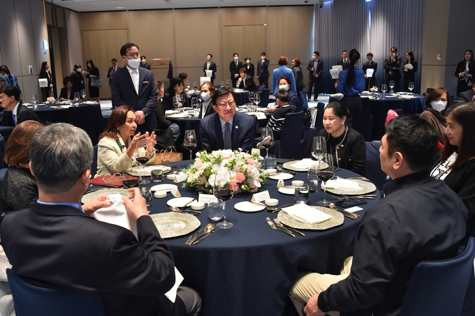 필리핀 하원대표단 부산방문 환영 만찬(시그니엘호텔) 