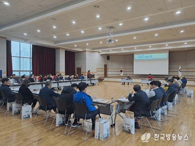 경산시- 하양읍 청명,한식 대비 산불 예방 교육 및 캠페인 활동 실시