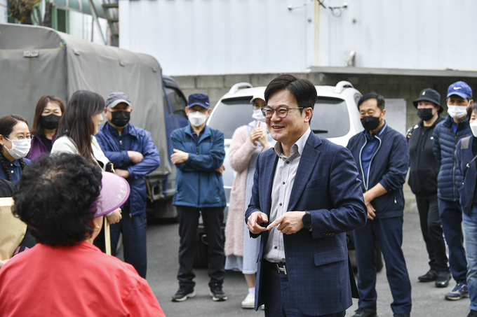 김병수시장 대광연립 현장점검