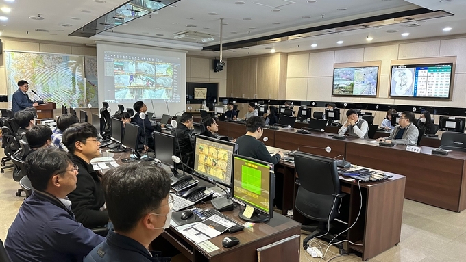 재난상황근무 시 6,873대 CCTV활용 안전 모니터링 최초 도입