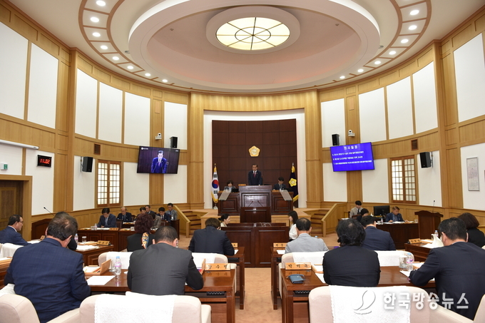 경산시- 제246회 경산시의회 임시회 폐회