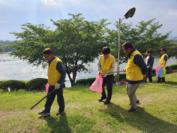 경산시- 진량읍 이장협의회, 마을환경지킴이 활동 펼쳐